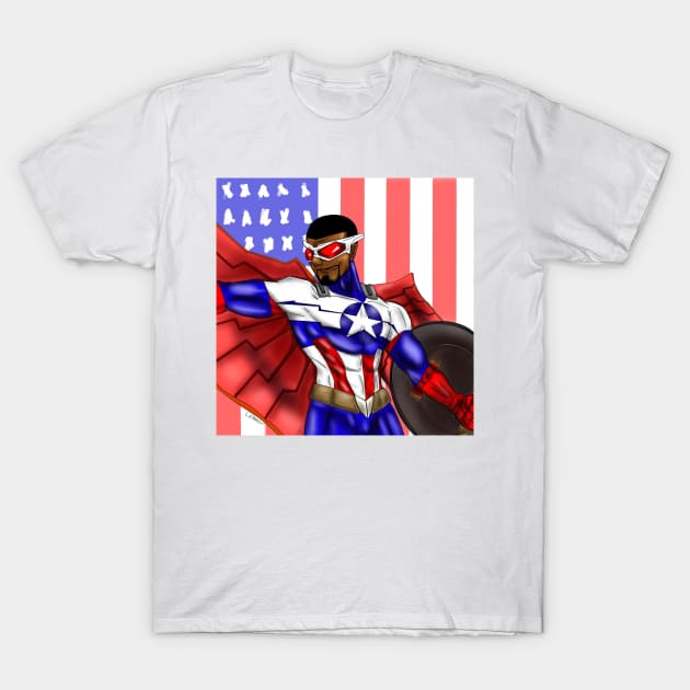 the american hero T-Shirt by jorge_lebeau